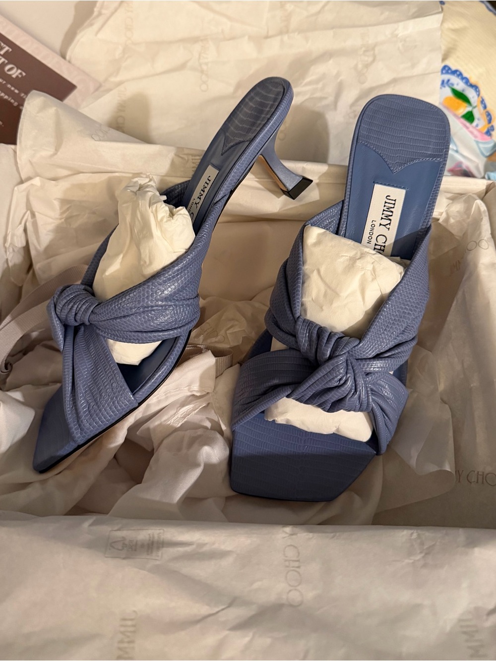 Jimmy Choo Avenue Mules – Size 38.5
